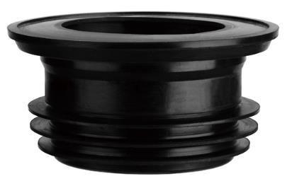 Black Thickened Toilet Seal Flange For High Toilet Seat Implement Assembly