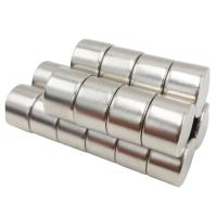 Imanes industriales fuertes N50 20*20m m potentes del neodimio del galvanizado