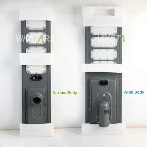 Nuevo 100W 200W 300W 400W 500W All In One Aluminio Luz solar de calle para mayoristas