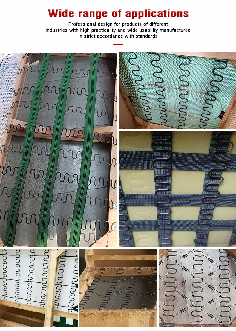 Custom Steel Wire Coil Multi-functional Sofa Seat Anti-collapse Spring Hardware Fittings Gold Self-cut Durable Furniture Springs