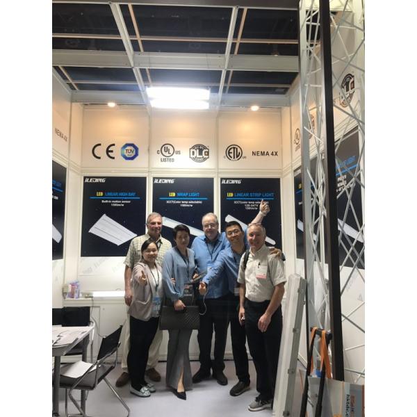 DLC 140Lm/W Magnetic LED Light Troffer Linear retrofit Kit for USA Market Adjust 5CCT