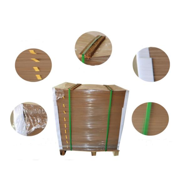 PE Coated Kraft paper MG 30 / 35 / 40gsm Green Security Heatable PE Coated Kraft Paper For Packing