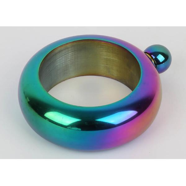 304 Ss Kitchen Household Items 3.5oz Thick Hip Flask Bracelet Iso Approval
