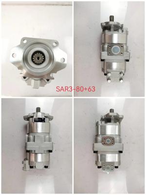 KOMATSU Loader Hydraulic Gear Pump 705-56-34100 SAR3-80+63-WA420-1C