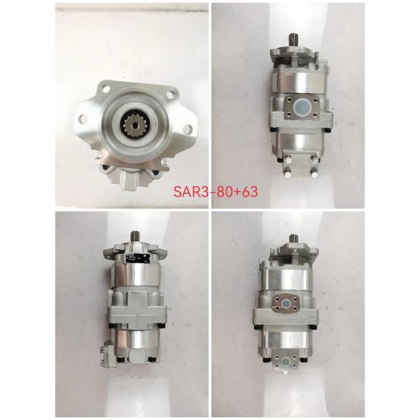 KOMATSU Loader Hydraulic Gear Pump 705-56-34100 SAR3-80+63-WA420-1C