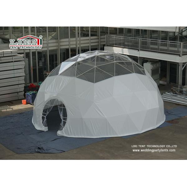 шатры геодезического купола 25м особенные портативные, прозрачный шатер купола Пвк для на открытом воздухе партии