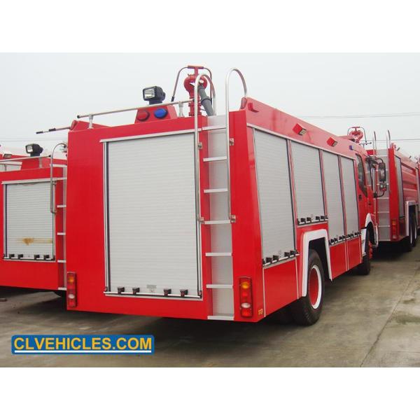 ISUZU 600P Firefighter And Fire Truck 130hp 4000L 500L Foam Tank