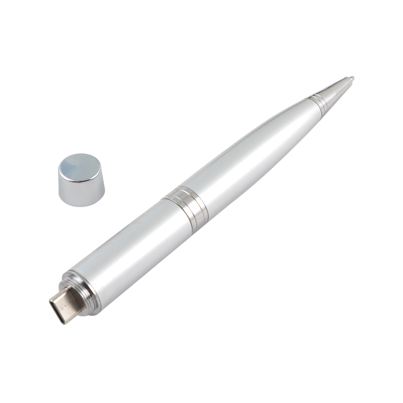 CE ROHS FCC Certified Pen USB Flash Drive with USB 2.0 and USB 3.0 Compatibility - Dual Function Pen and Flash Drive