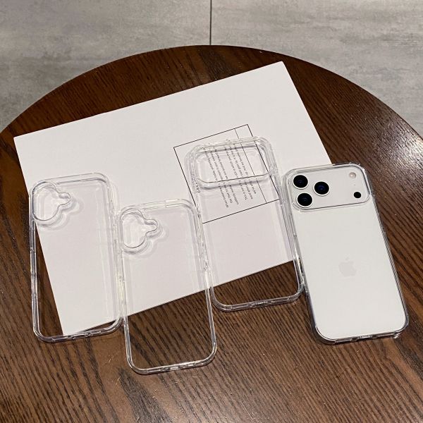 TPU Transparent Waterproof Mobile Cell Phone Cover Case for iPhone