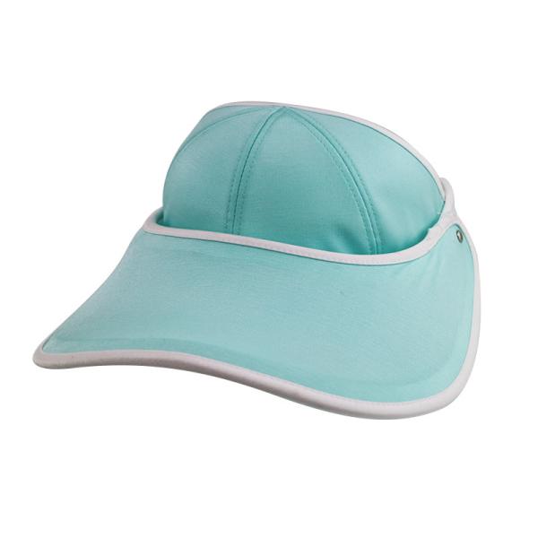 Крышка забрала Пвк пластиковая пластиковая Солнца изготовленного на заказ логотипа, шляпы Солнца забрала женщин