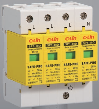 Protégeurs contre les surtensions de tension de 230 V à 400 V