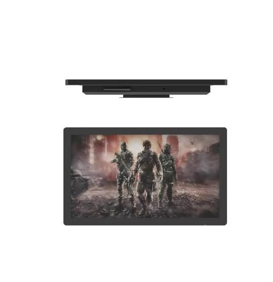 18.5 Inch Industrial Touchscreen Monitor With Dual Storage M-SATA/M.2 Rugged IP65 Frame