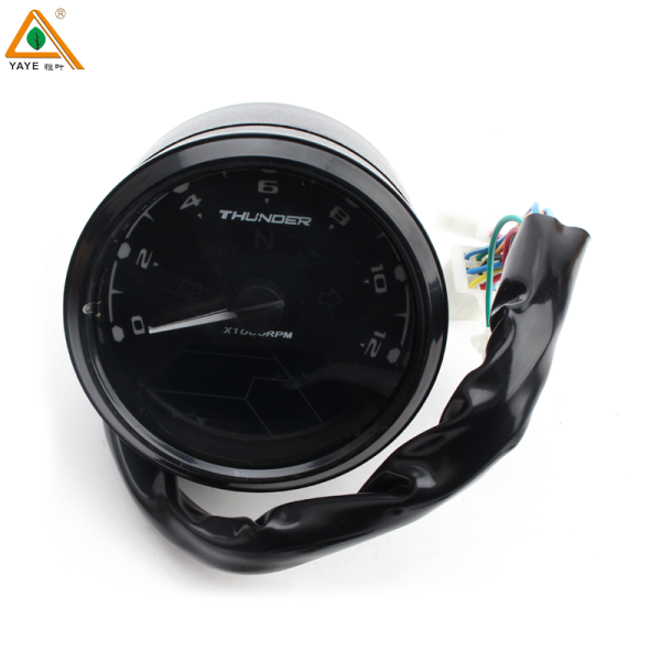 New Model CG125 Electric Motorcycle Digital Speedometer Plastic Digital Display