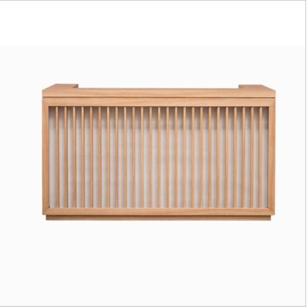 Generous Reception Desk Display Case / Checkout Counter Surface Brightness Design