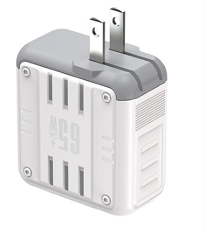 20W QC + PD Wall Charger A+C Ports, Global Compatibility  ABS Copper Material