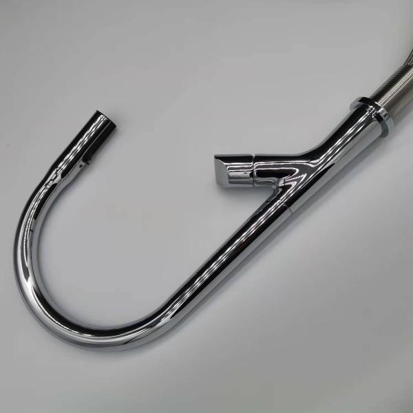 2022 Best Seller Bathroom Brass Pull Out Kitchen Faucet with Two Functions Hotel