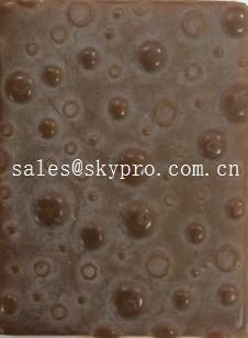 Hardness Rubber Soling Sheet , No Deformation Shoe Sole Rubber Material