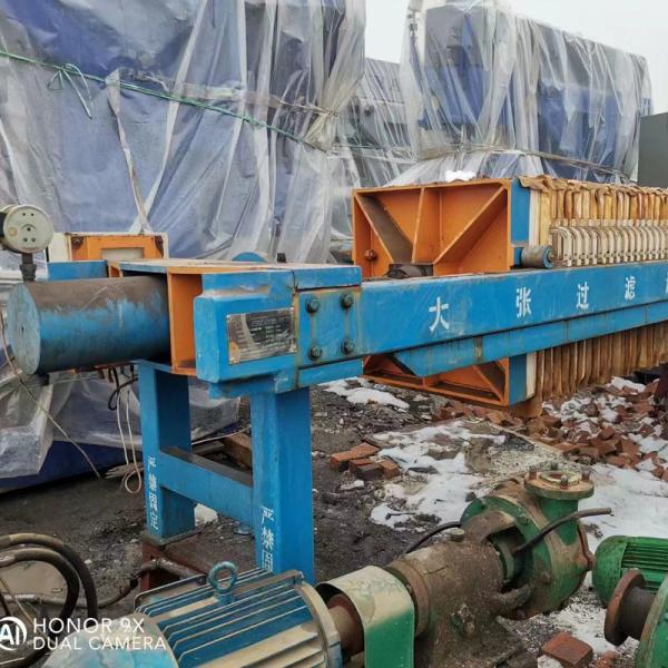 Grande zone de filtration de seconde main Filtreur à pression en acier