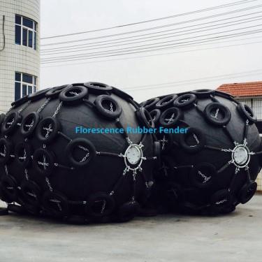 Ship To Quay Yokohama Pneumatic Rubber Boat Dock Fender With Aircraft Tyre