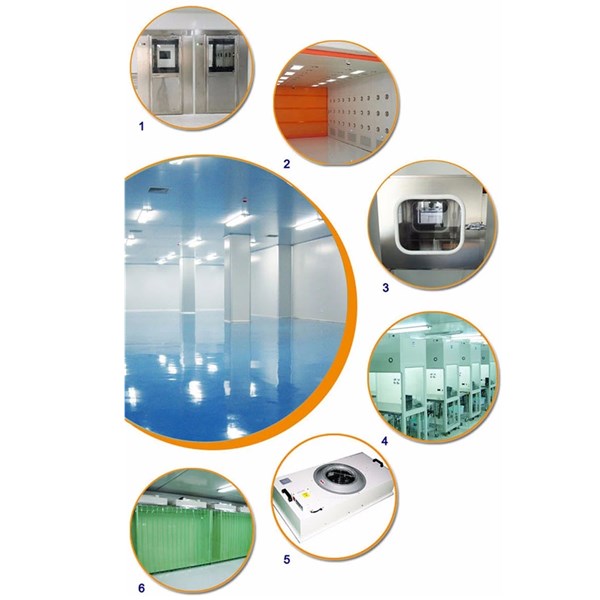 Non-Standard Customized Cleanroom Air Shower / Dedusting Tunnel