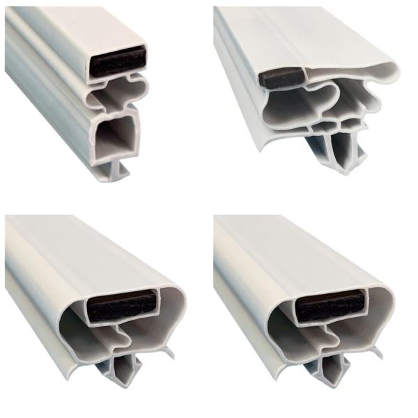 PVC Rubber Plastic Gasket Strips Door Seal Extruded Profile For Refrigerator