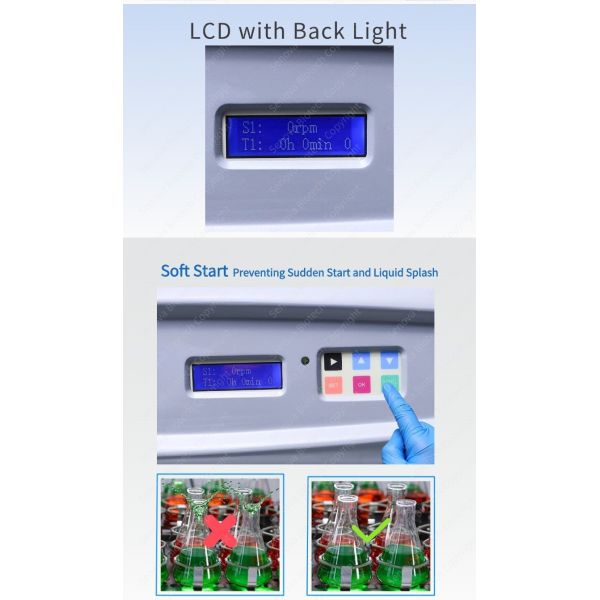 110V 220V Benchtop Tabletop Laboratory Rotary Orbital Shaker SFS-701