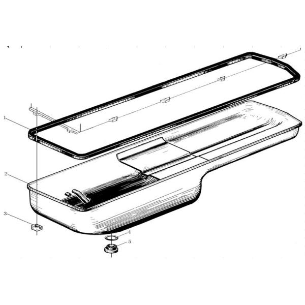VG1800150015 WD615 HOWO Sinotruck A7 Engine Oil Pan