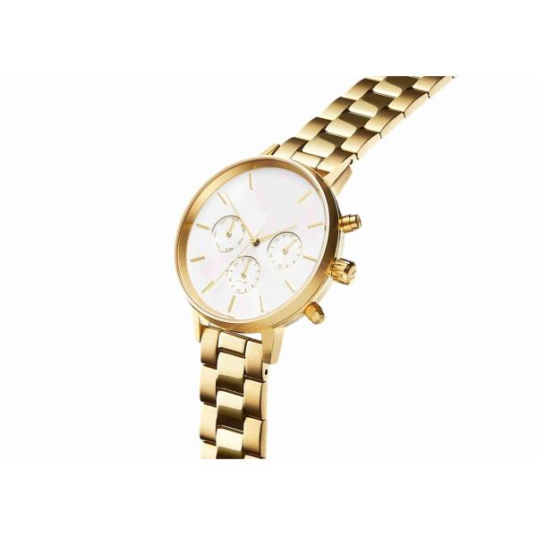 Gold plating stainless steel chronograph watches singapore movement watch