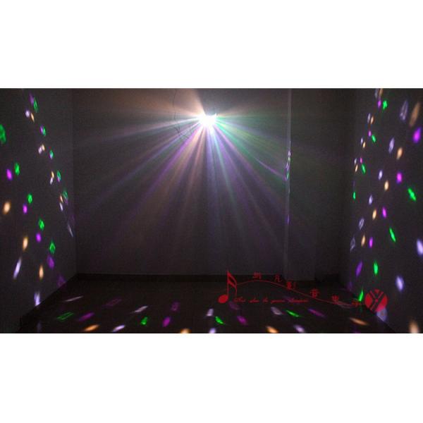 50 - 60HZ Mini LED Special Effects Lights Bright Sharp Beams 4 * 3W For Road Shows