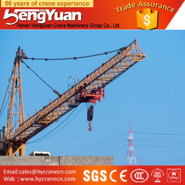 QTZ series tower crane for sale in dubai,luffing jib dubai tower crane