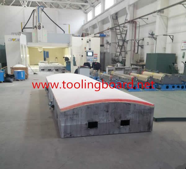 High Stable Dimension ZK460 ZK5100 ZK5120 ZK5166 Polyurethane Model Board for Aircraft tooling
