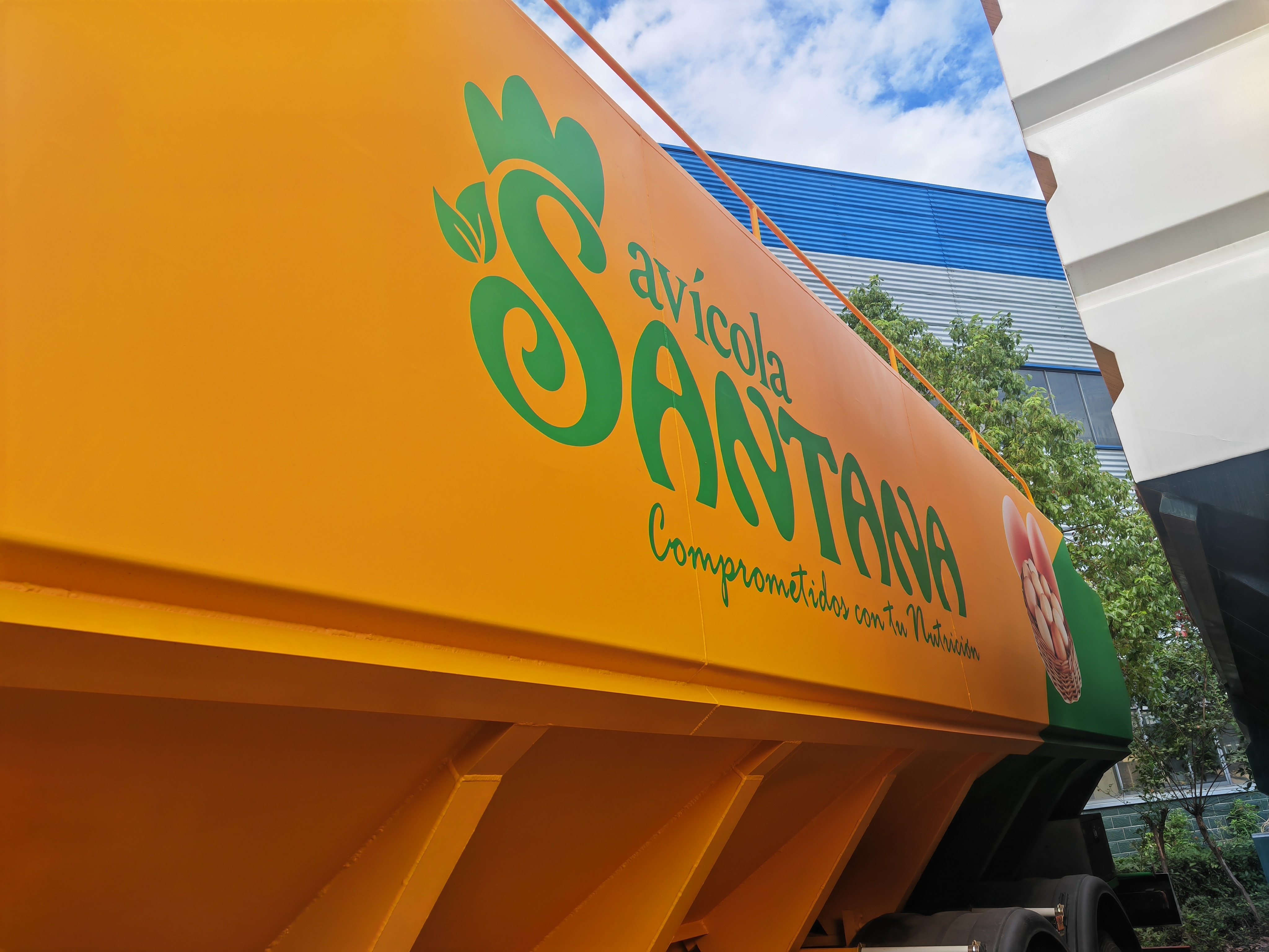 Foton Auman 8x4 Bulk Feed Truck Exporting to Colombia
