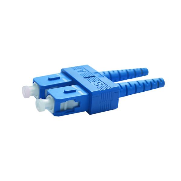 High Back Reflection Loss Value SC / UPC Optical Fiber Connectors Parts To CATV