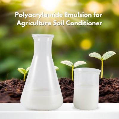 Flocculant PAM emulsion Cationic Polyacrylamide Gel for Agriculture Soil Conditioner