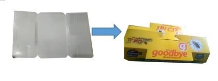 210mm Mouse Cockroach Rat Glue Trap Making Machine 6000pcs/H