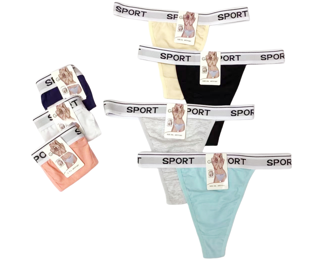 Ladies G-string Thongs Women High Quality Cotton Thongs T-Back Underwear Women