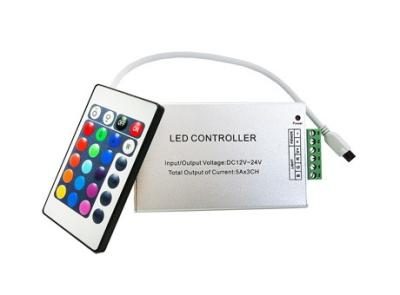 Aluminium LED Strip Light Controller Remote Control Flexible Control 15A Max