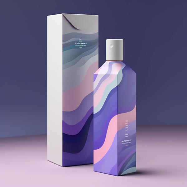 Logo personnalisé Vente au détail Fondation Crème de beauté soins de la peau maquillage Cosmétiques boîtes d'emballage