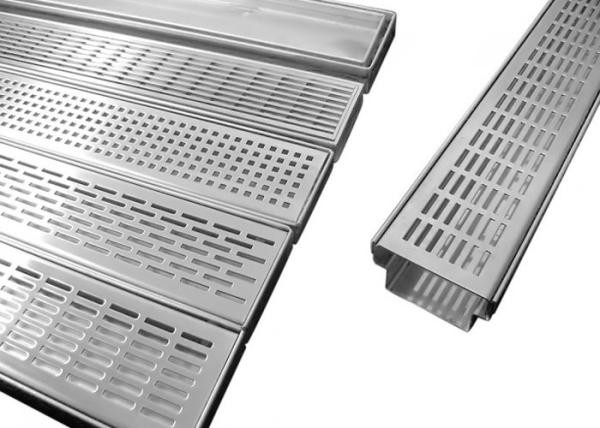 Self Cleaning Stainless Steel Drain Grate With Mechanical Overload Safety Protection Device