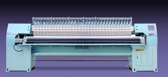 33 Heads Single Color Embroidery Multi Needle Quilting Machines Easy Operation