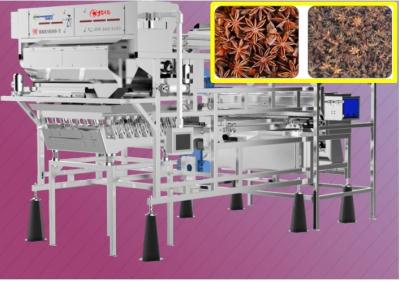 Software da Microsoft Anise Color Sorter 2 camadas de 400Kg/H software de 1 ano