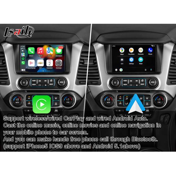Мультимедиа Inteface Carplay на равноденствие Шевроле Tahoe Malibu с NetFlix, YouTube, Google, картой 4GB