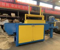 Máquina de fabricação de espinhos de madeira de serragem industrial Máquina de barbear madeira horizontal para lençóis de cavalo
