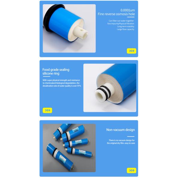 Household RO Membrane Residential Membrane Elements 50/75/100/200/400/500/600/800/1000 GPD