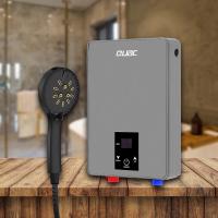 IPX4 Waterproof Instant Electric Water Heater with LED Touch Screen