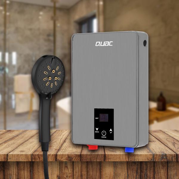 IPX4 водонепроницаемый мгновенный электрический водонагреватель с светодиодным с