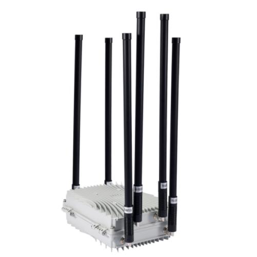 6-Channel Drone Jammer for Anti-Drone Industry  Wide Voltage Power Supply Low Power Consumption Suitable for Small-to-Medium-Sized Scenarios