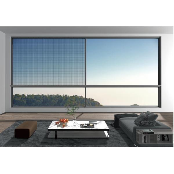 Série 130 Suspensão de Seis Pistas de Fresco Térmico Sliding Window Alumínio 6063-T6 Villa Fechada Balcão Piso A Tecto Vidro