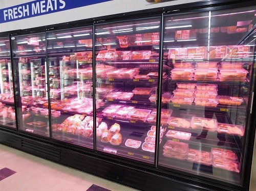 Slimline тип чернота двери стекла замораживателя положения нержавеющая