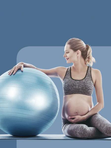 Colorful Fitness Anti Burst Gym Equipment Ball